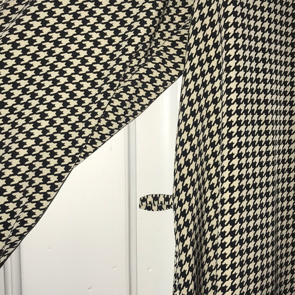 Houndstooth High-Low Dress❤️ - Picture 3 of 6
